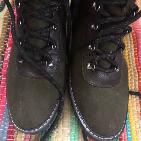 H&M Stylish Boots Green Size 9.5 - Picture 3 of 7